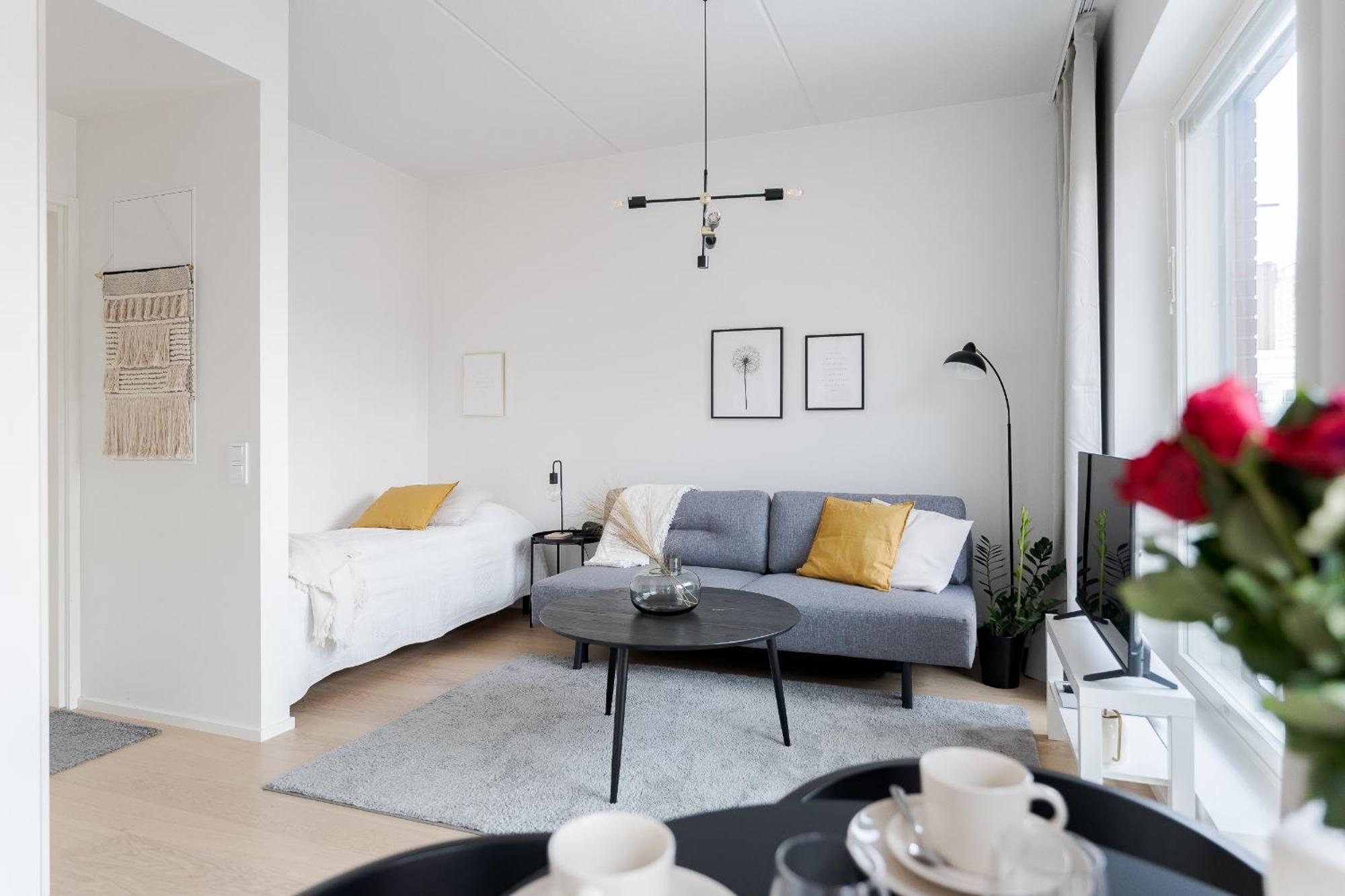 탐페레 Great Location, Quiet And New With Balcony&Cafe 아파트 외부 사진
