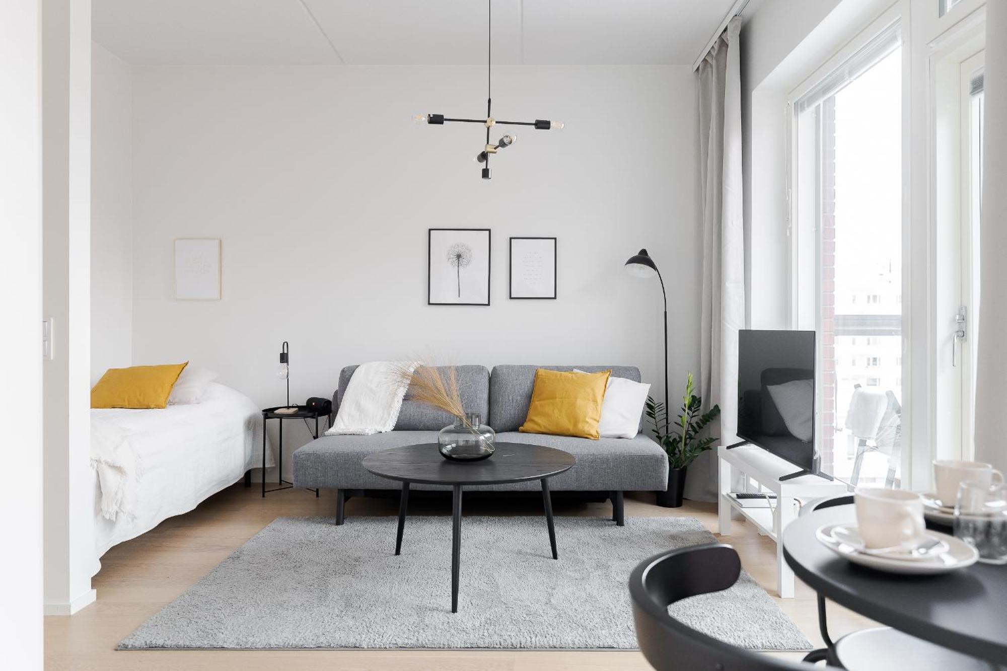 탐페레 Great Location, Quiet And New With Balcony&Cafe 아파트 외부 사진