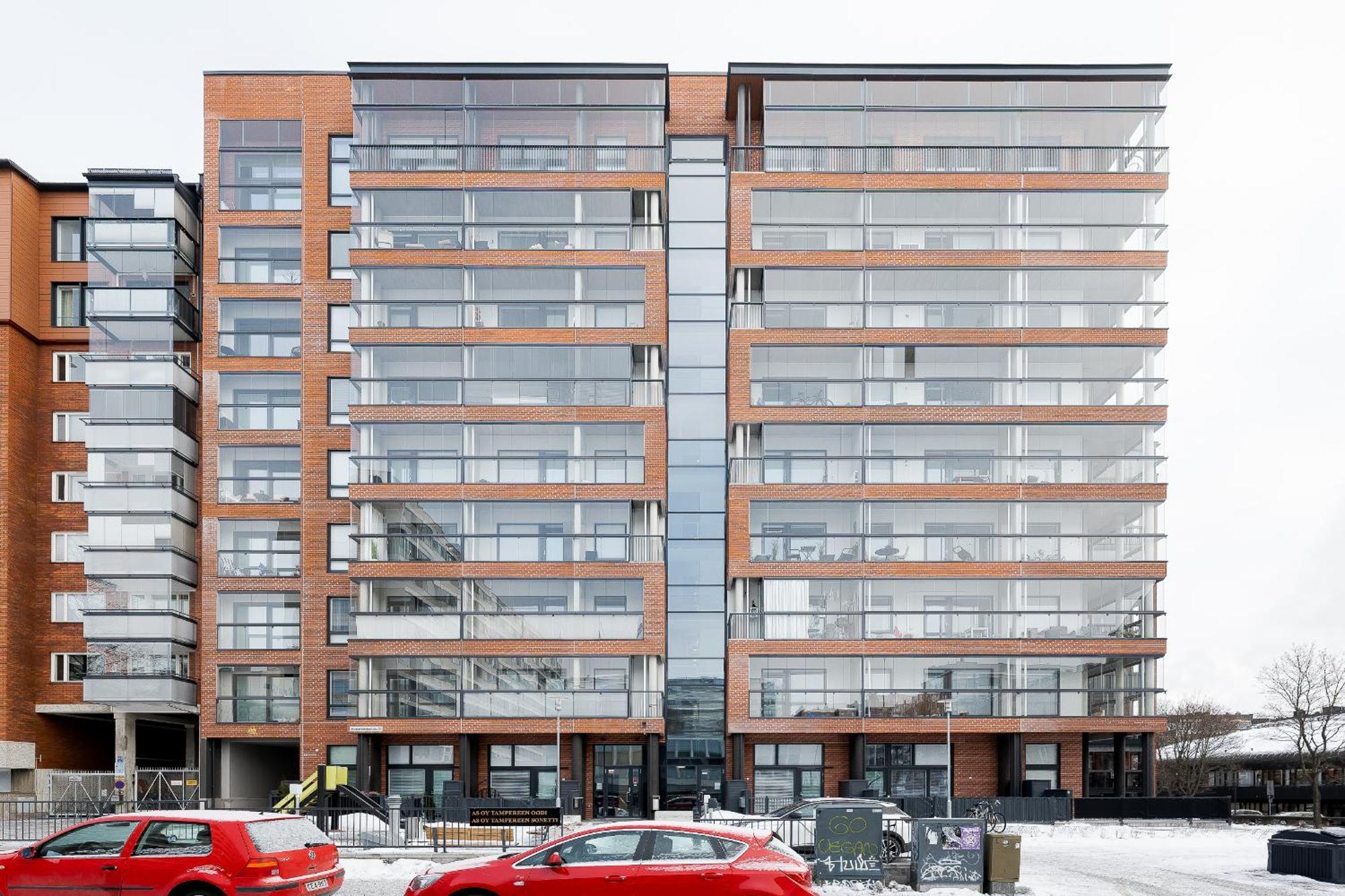 탐페레 Great Location, Quiet And New With Balcony&Cafe 아파트 외부 사진