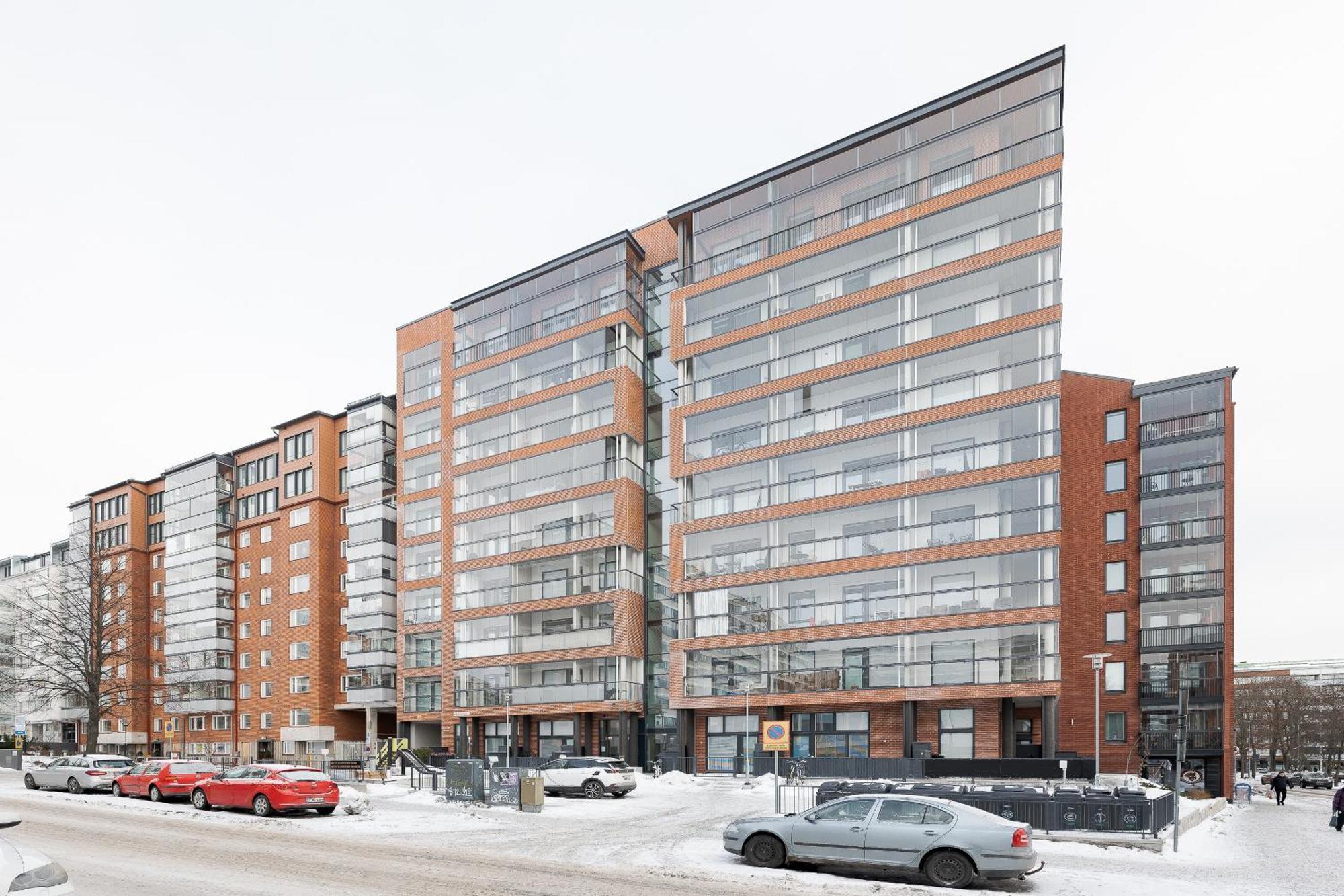 탐페레 Great Location, Quiet And New With Balcony&Cafe 아파트 외부 사진